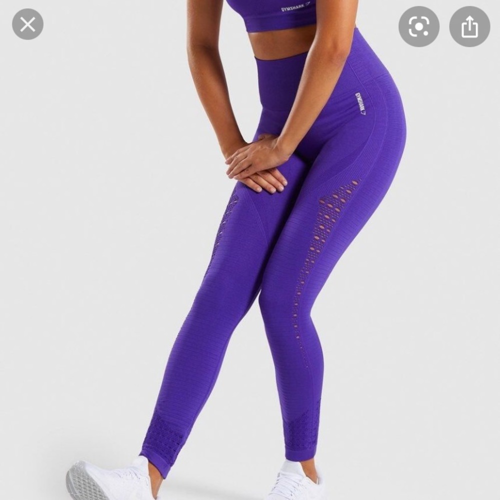 Gymshark Indigo Seamless leggings *high waisted *